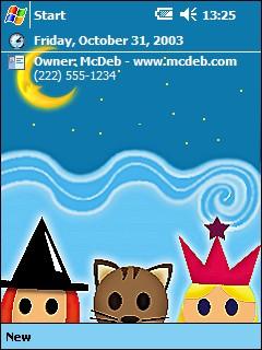 Trick-Or-Treat Theme for Pocket PC