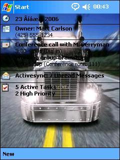 Truck AJ Theme for Pocket PC
