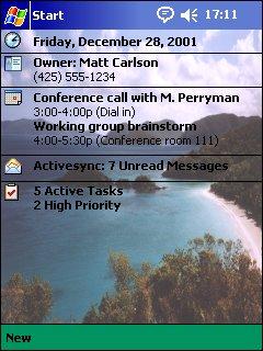 Trunk Bay Theme for Pocket PC