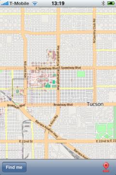 Tucson Street Map