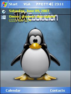 Tux 3343 gh Theme for Pocket PC