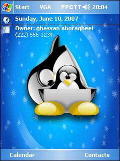 Tux 767709 gh Theme for Pocket PC