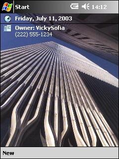 Twin Towers 09 Theme for Pocket PC