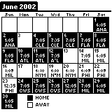 Twins 2007 Pocket Schedule