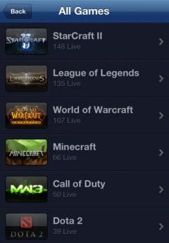 TwitchTV for iOS