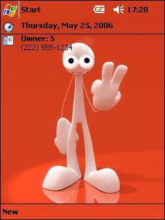 Two 521 gh Theme for Pocket PC