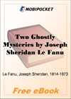Two Ghostly Mysteries for MobiPocket Reader