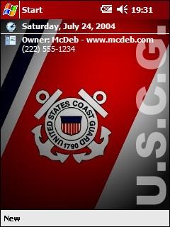US Coast Guard Theme for Pocket PC