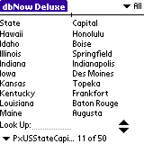 US State Capital Database
