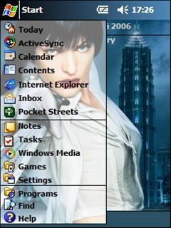 UltraViolet bb Theme for Pocket PC