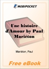 Une histoire d'Amour for MobiPocket Reader