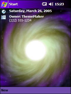 Universe 3 Theme for Pocket PC