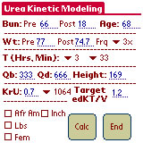 Urea Kinetics Calculator