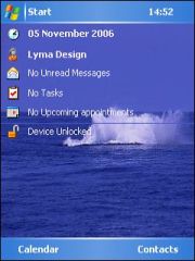 VGA Water Theme Pack for Pocket PC