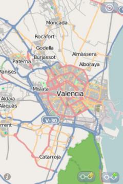 Valencia Offline Street Map