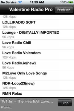 Valentine Radio Pro for iPhone/iPad