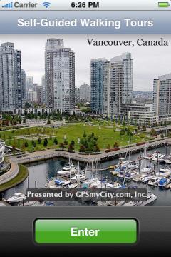 Vancouver Map and Walking Tours