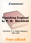 Vanishing England for MobiPocket Reader