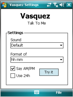 Vasquez Talk To Me