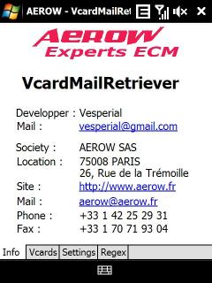VcardMailRetriever