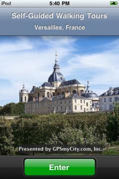 Versailles Walking Tours and Map