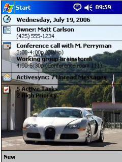Veyron WL Theme for Pocket PC