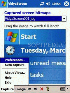 Vidya Pocket Screen Capture