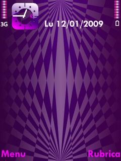 Violet Geometry Theme