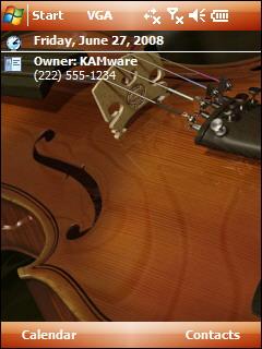 Violin Theme for Pocket PC