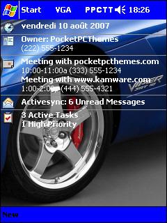 Viper sm Theme for Pocket PC