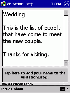 VisitationList