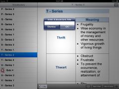 Vocabulary (iPad)