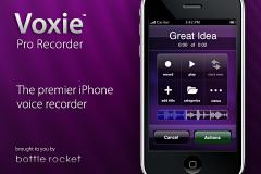 Voxie Pro Recorder, Twitter, Dictation and Transcription