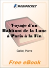 Voyage d'un Habitant de la Lune a Paris a la Fin du XVIIIe Siecle for MobiPocket Reader