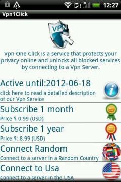 Vpn One Click for Android