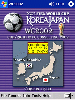 WC2002 WorldCup Scoreboard
