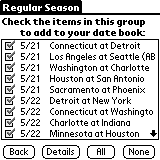 WNBA Schedule 2007