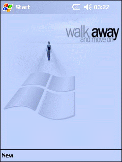 Walk Away RP Theme for Pocket PC