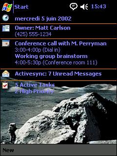 Walking on the Moon Theme for Pocket PC