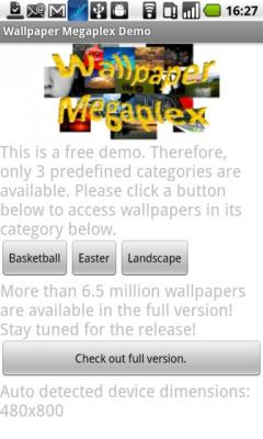 Wallpaper Megaplex for Android