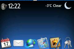 Weather Plus Theme for BlackBerry 9000 Bold