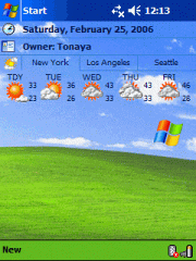 Weather To Go for Pocket PC