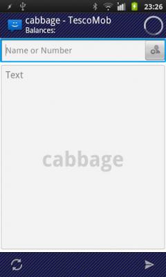 WebSMS: Cabbage Connector