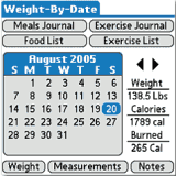 Weight-By-Date Mobile (Palm OS)