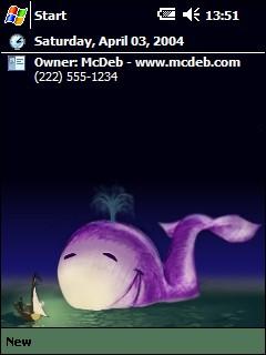 Whale Encounter Theme for Pocket PC