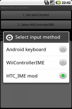 Wiimote Controller