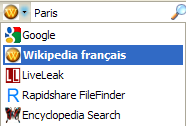 Wikipedia (French) - Firefox Addon