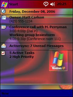 Win XP BST Theme for Pocket PC