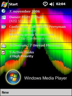 Windows Media Player Art 4 NT Theme for Pocket PC