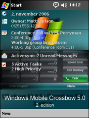 Windows Mobile Crossbow 5.0 2nd Edition Theme for Pocket PC